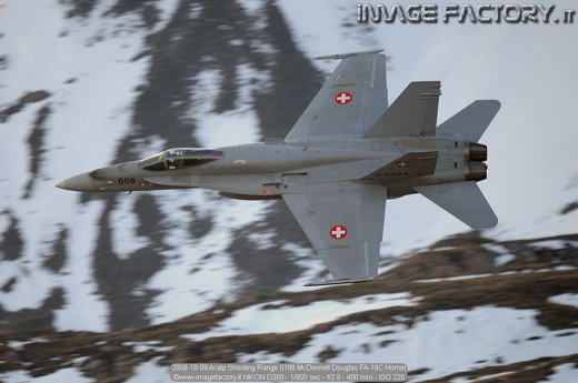 2008-10-09 Axalp Shooting Range 0196 McDonnell Douglas FA-18C Hornet